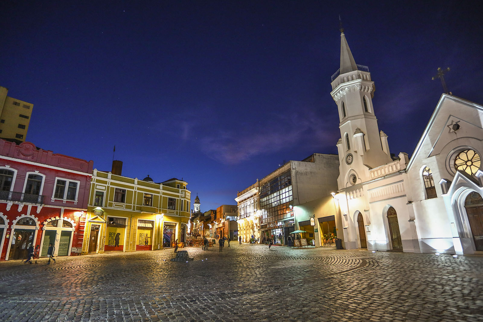 Centro histórico em Curitiba