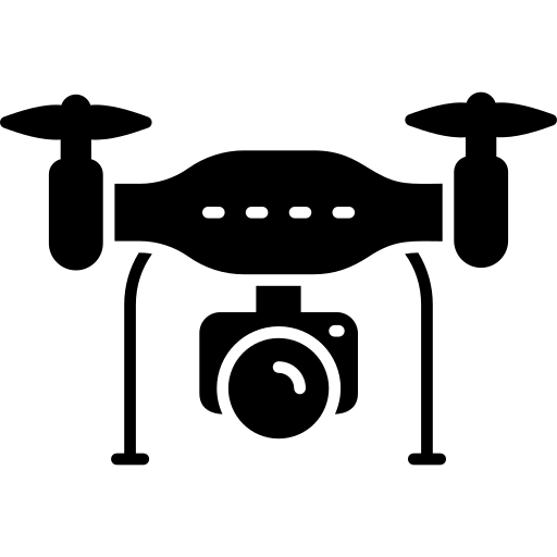 Ícone drone e filmmaker